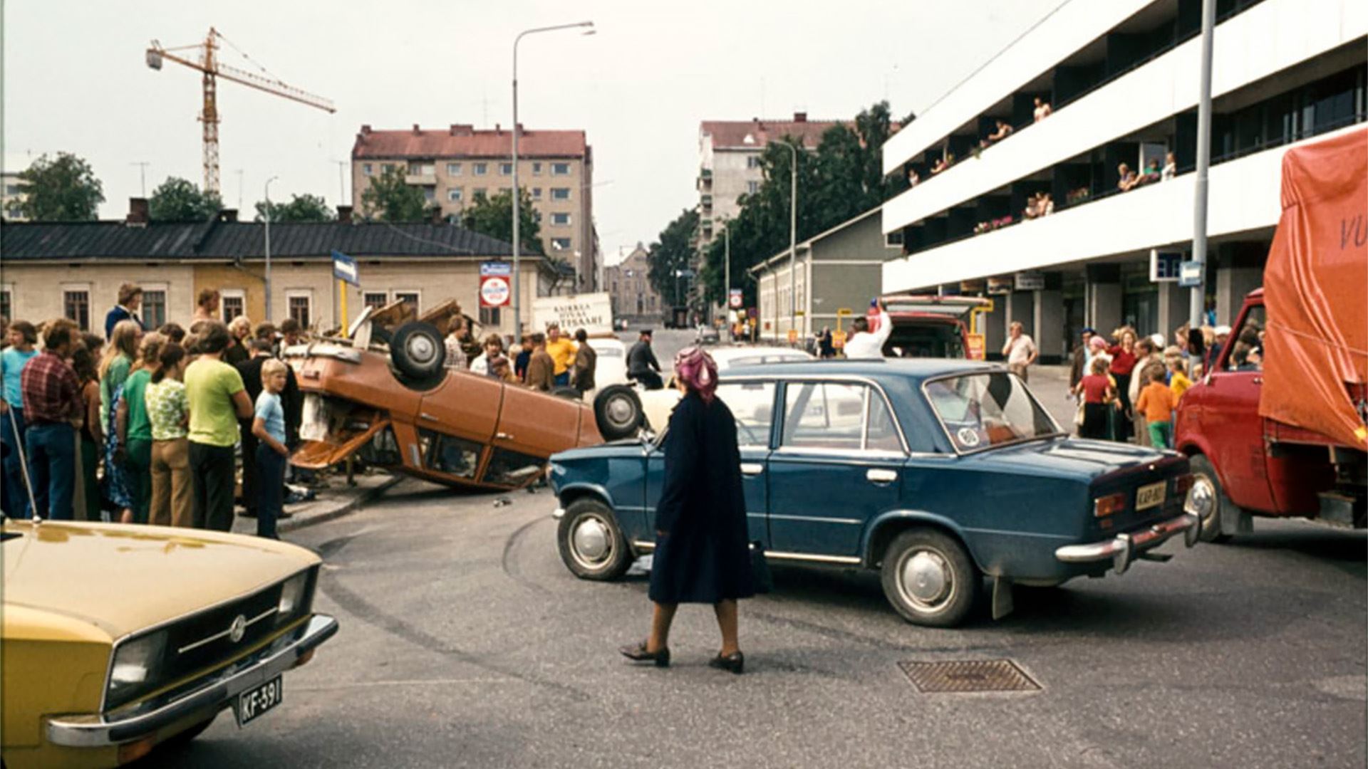 1970-luvulla kiinnitettiin huomiota liikenneturvallisuuteen. Kuopion kulttuurihistoriallinen museo_Martti Lätti.jpg